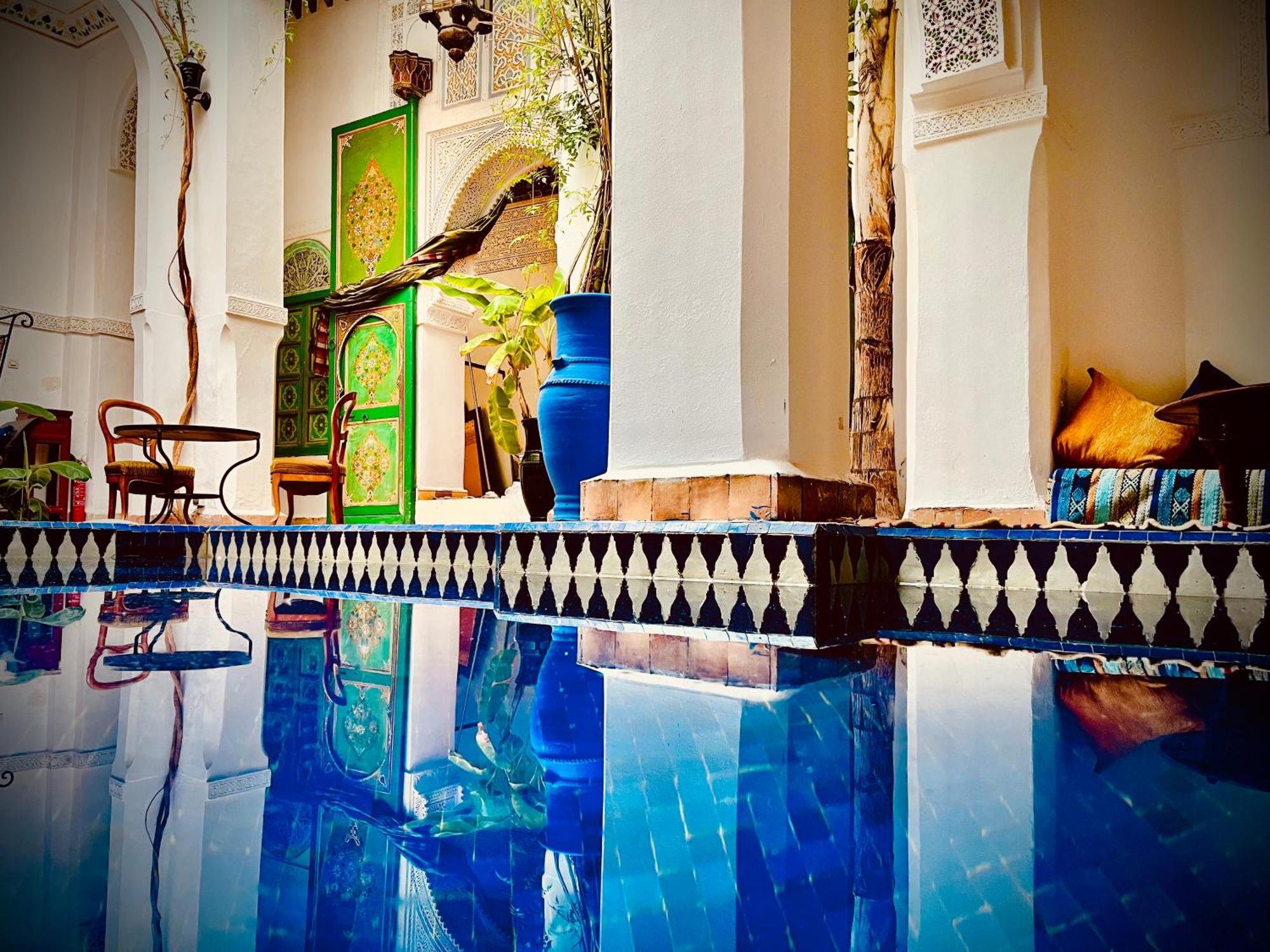 Riad Le Dromadaire Bleu By Weekome Marrákes Kültér fotó