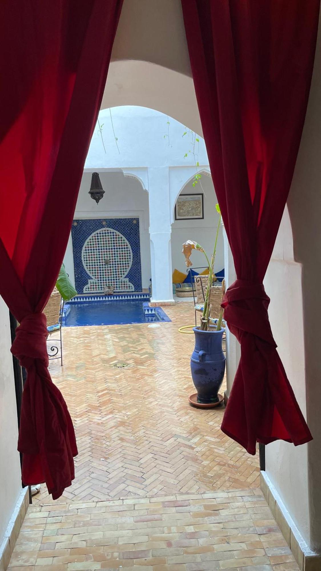 Riad Le Dromadaire Bleu By Weekome Marrákes Kültér fotó